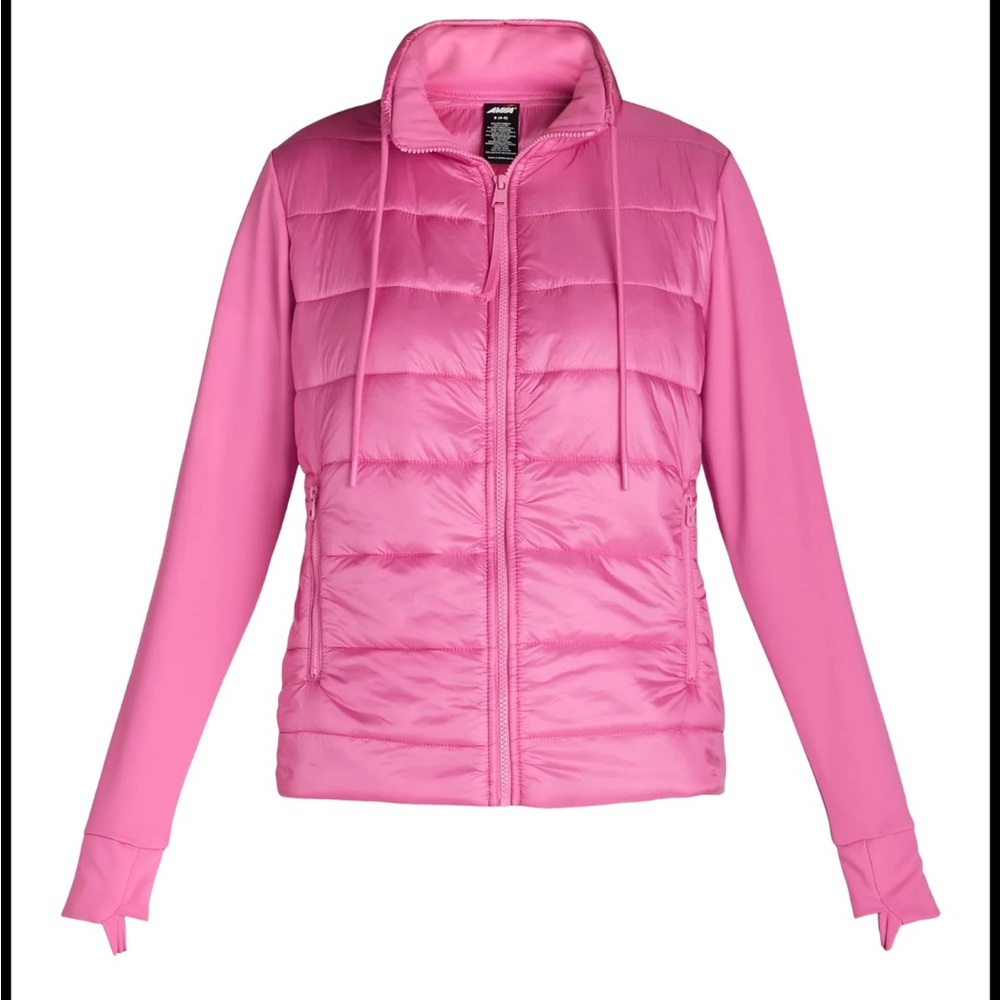 NEW NEVER WORN!!WOMENS ATHLETIC PUFFER!! SIZE M.